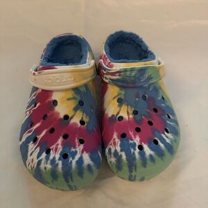 CROCS  Tie-Dye Slippers
